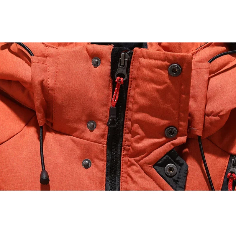 Wettsch - Puffer Jacket Men's Transition Jacket Windproof Quilted Jacket Hood