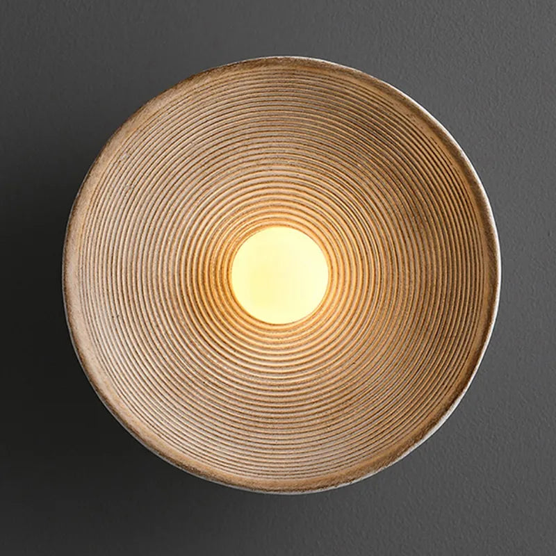 Wood Wall Sconce | Rustic Elegance for Home, Hotel & Hostel