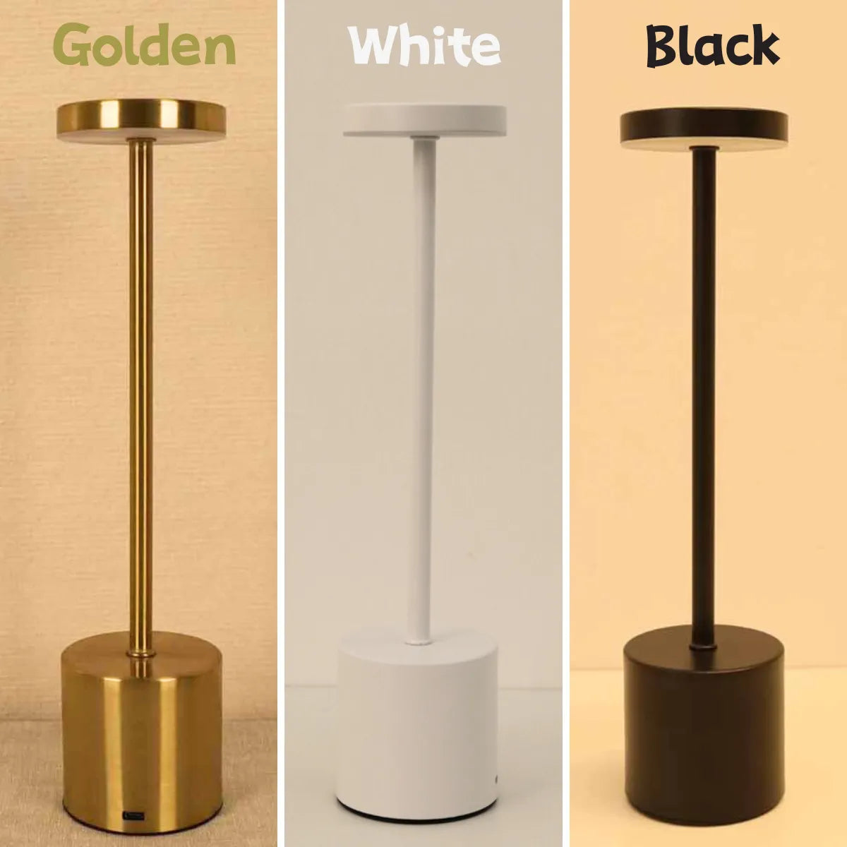 Wireless Desk Lamp |  Versatile Lighting | Rechargeable Lamp